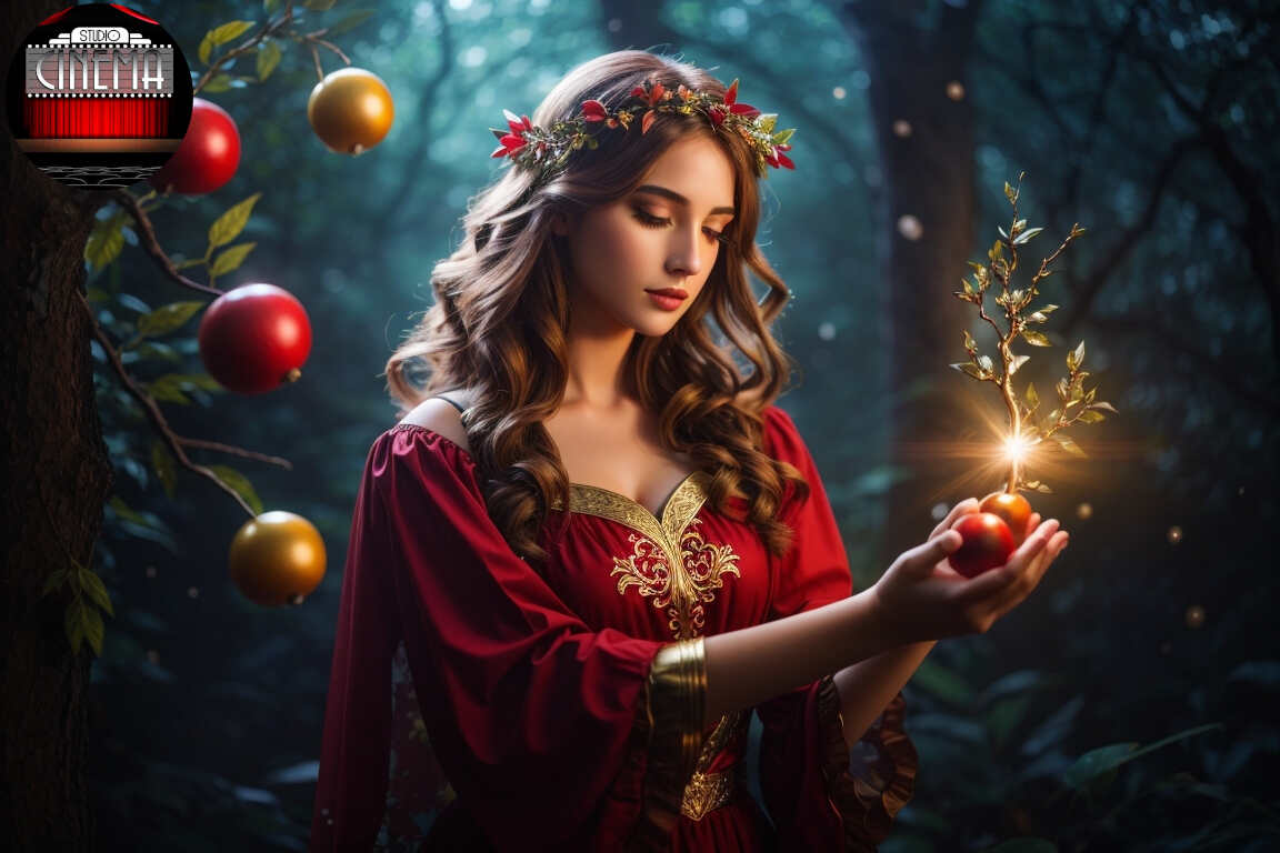 Imagen de iA mujer magica, Absolute_Reality_v16_Beautiful_woman_in_a_Magic_forest_bye_a_m_1