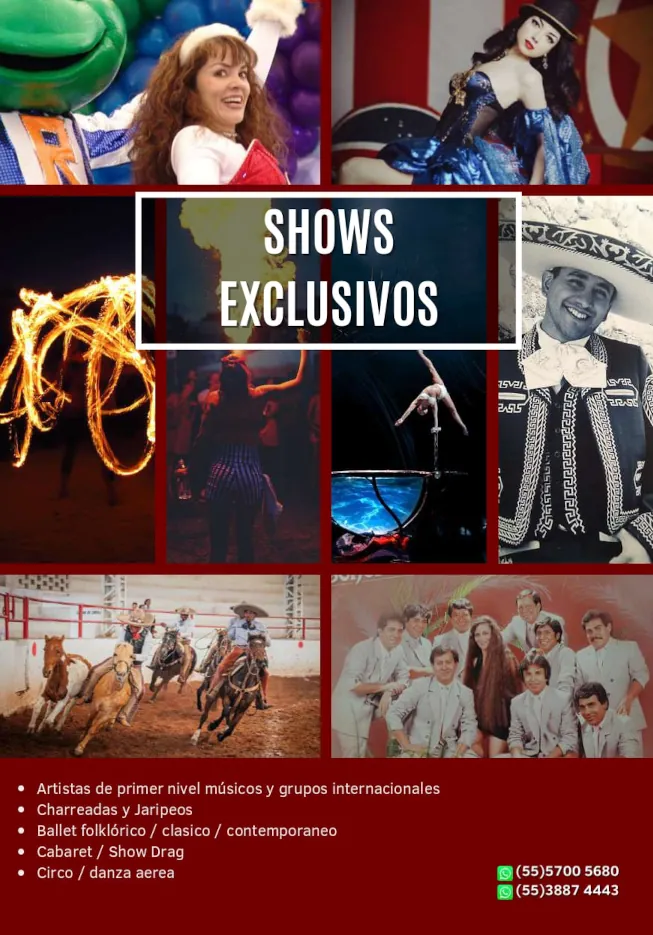 shows exclusivos