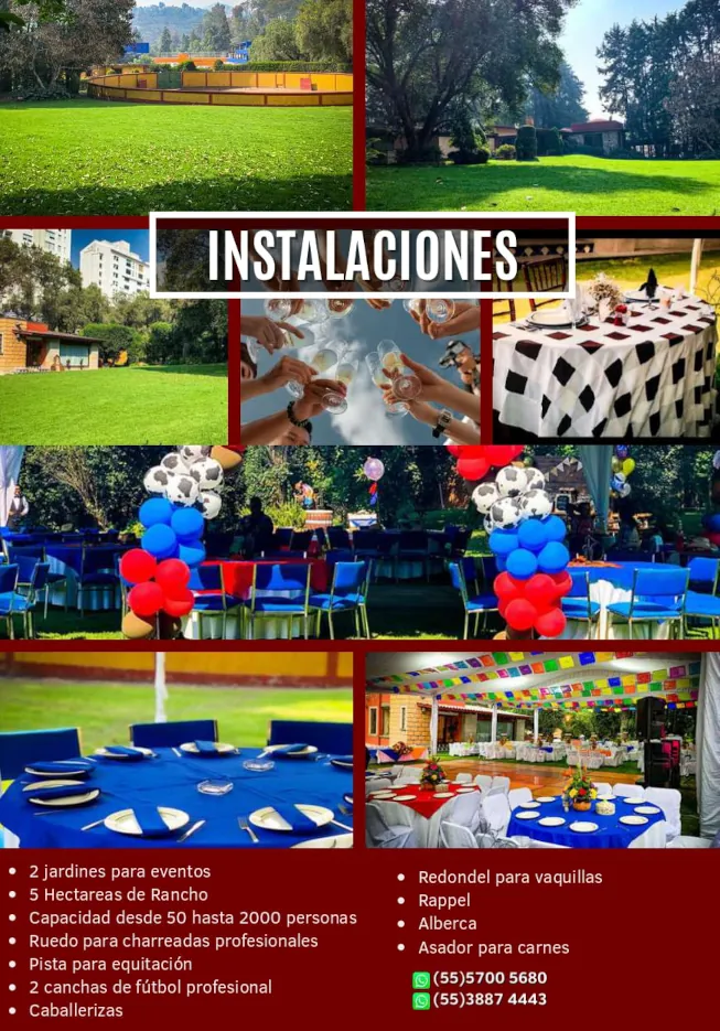 jardines de eventos