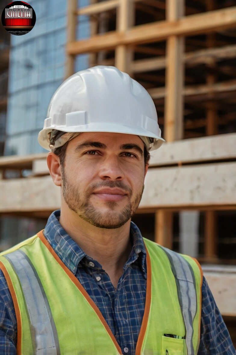 Trabajador de la construcción creado con inteligencia artificial Leonardo_Kino_XL_IMAGINE_A_CONSTRUCTION_ENGINEER_0