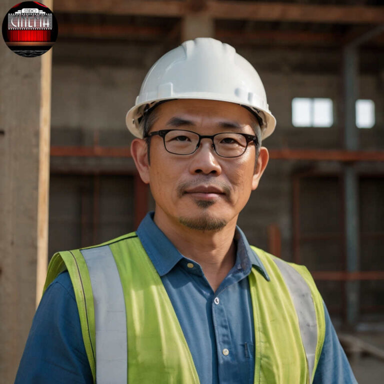 Trabajadores de la construccion generados con IA studio cinema Leonardo_Kino_XL_IMAGINE_A_CONSTRUCTION_ENGINEER_middle_age_