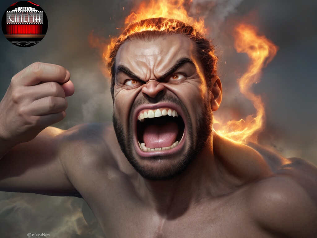 hombre muy enojado studio cinema