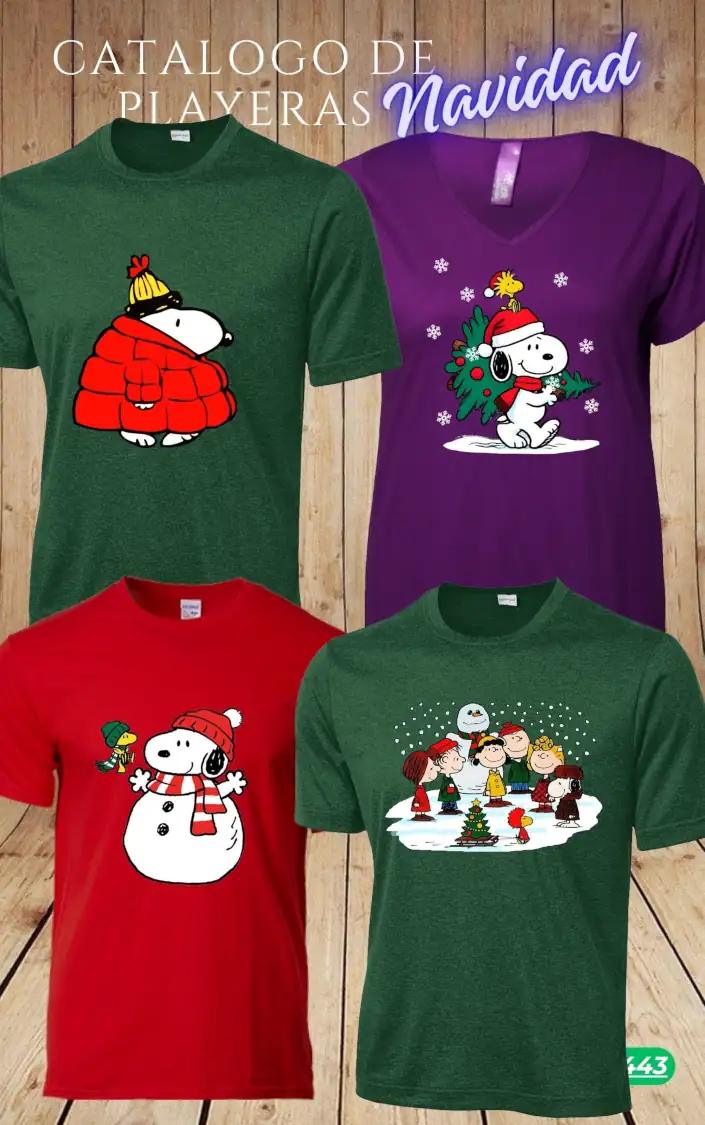playeras de snoopy