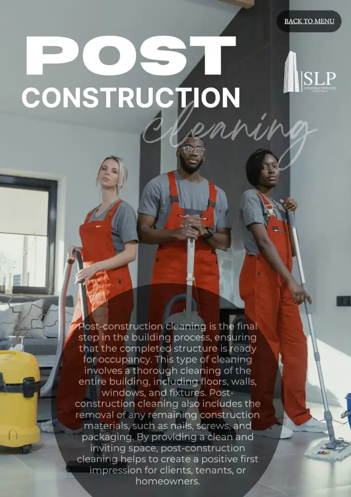 construction clenaing professionals