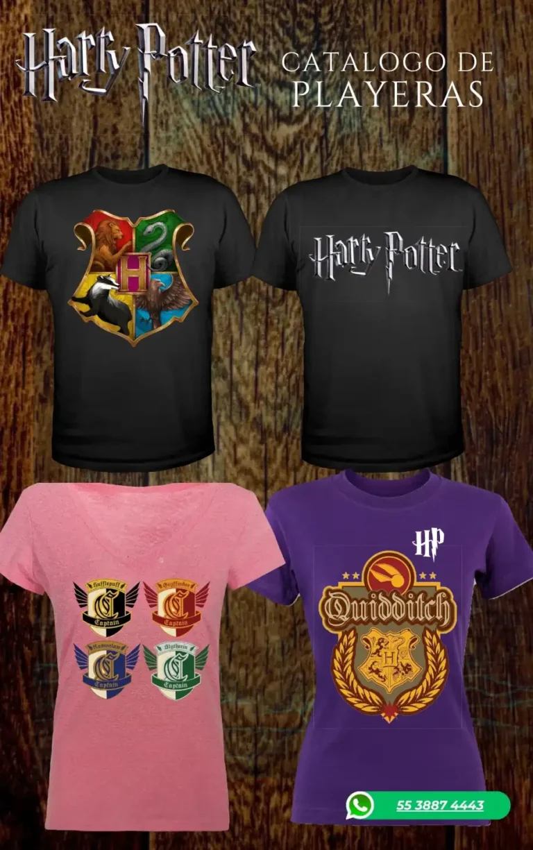 donde venden playeras de harry potter