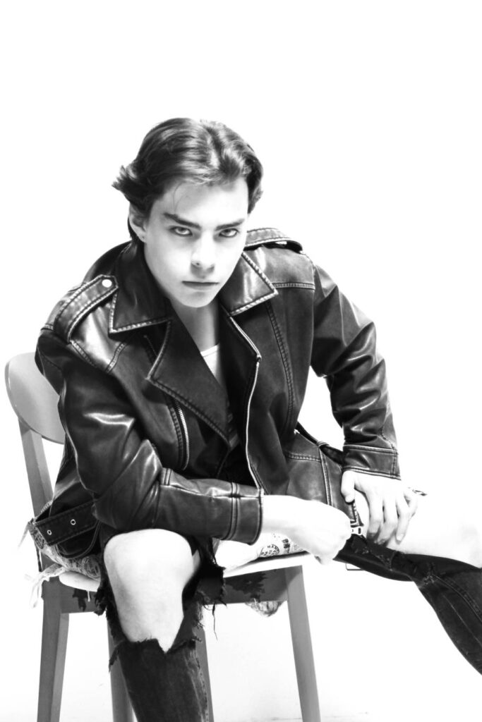 Modelo para fotografía de moda Emilio Solano